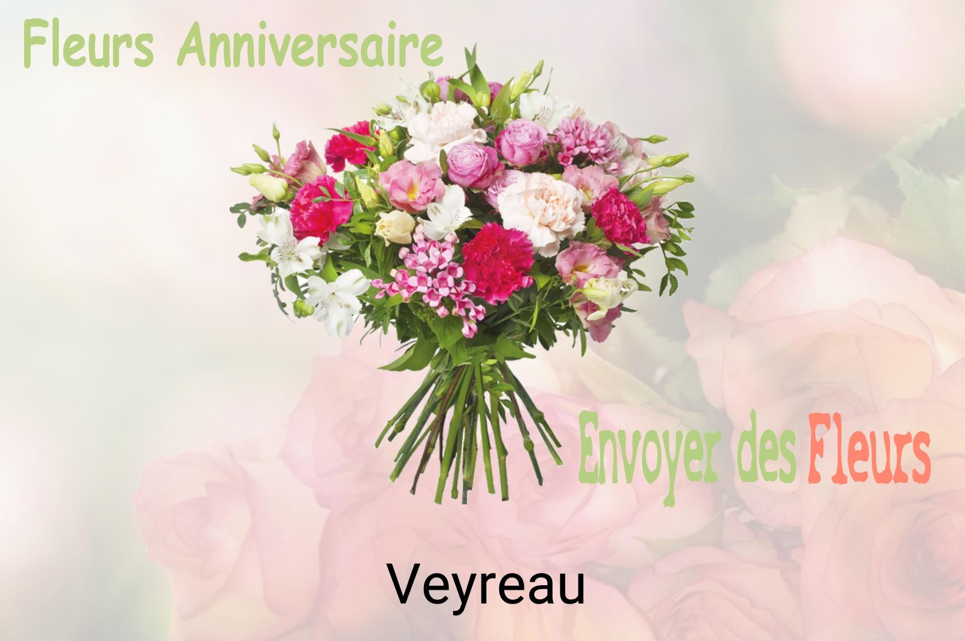 Bouquet de fleurs d’anniversaire livré à Veyreau